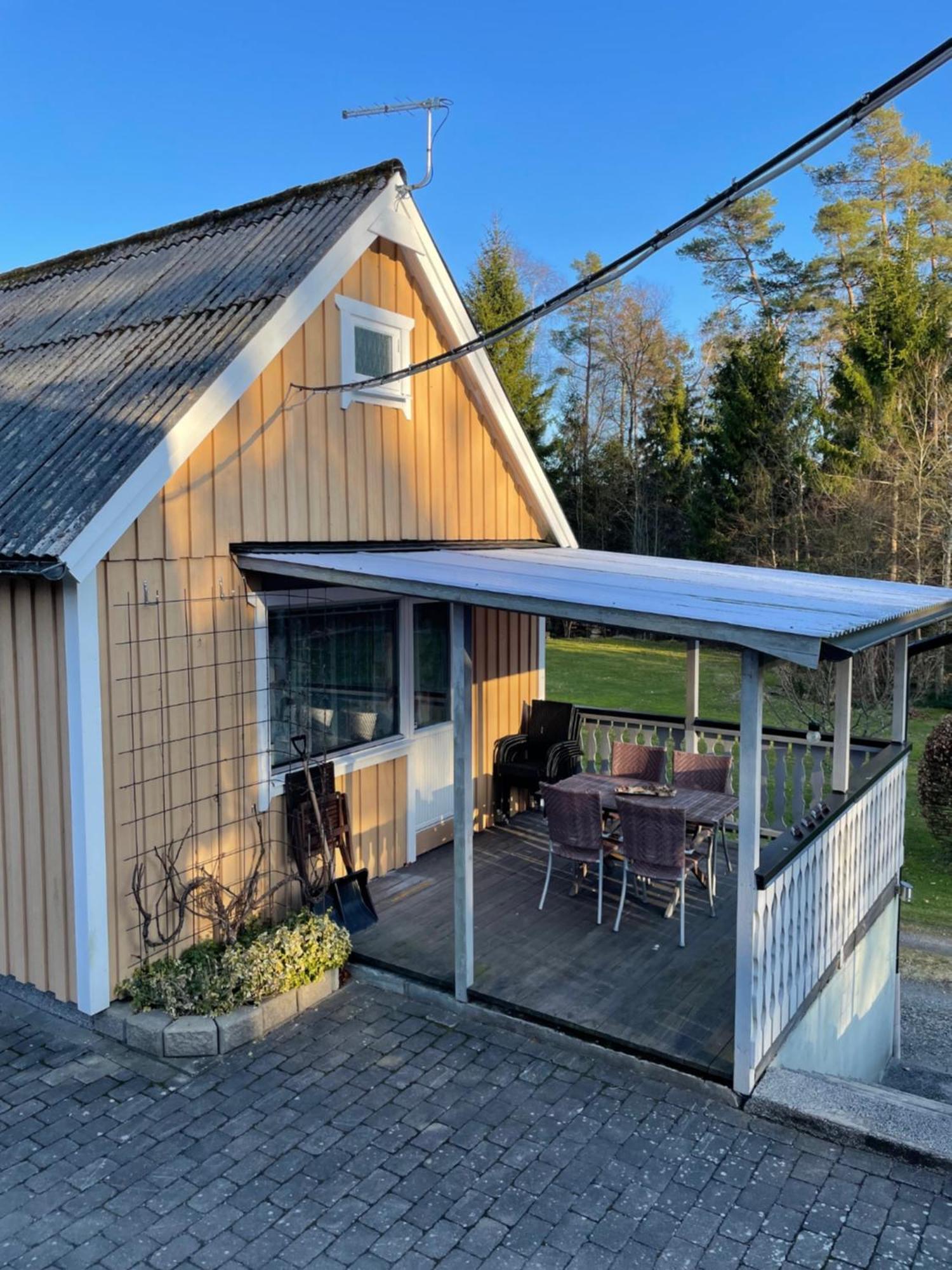 Naturskoent Boende Vid Sjoe Skanes Fagerhult Bagian luar foto
