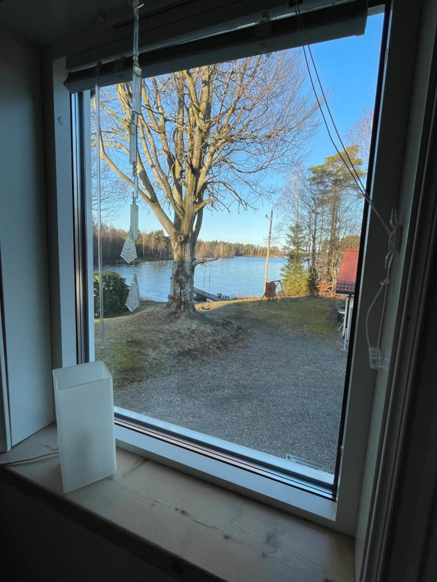 Naturskoent Boende Vid Sjoe Skanes Fagerhult Bagian luar foto